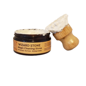 Wizard Stone All Natural Clay Cleaning Stone Grapefruit