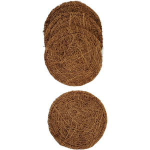 4 Pack of Coconut Coir Scrub Pads by Modern Alchemy